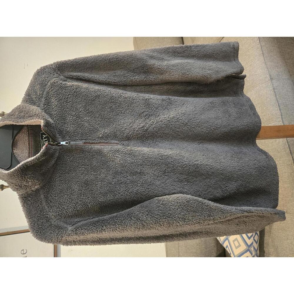 Men's Trinity Gray Fleece Jacket XL
